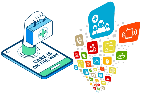 Graphic shows how Outrank Large Multi-Specialty Hospital Networks With SEO