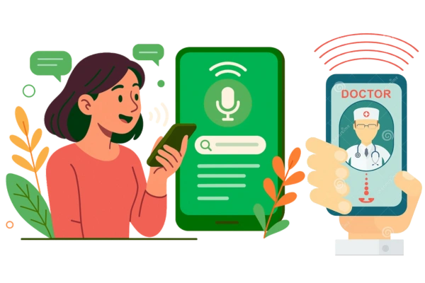_Image showing how to capture voice search patients with FAQ pages