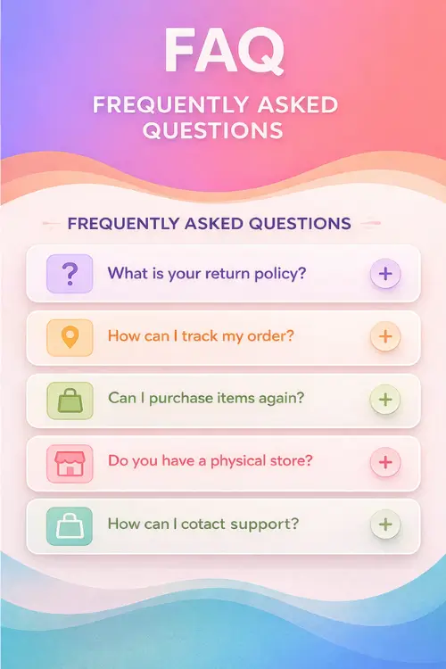 Gradient Wave Divider Sections FAQ Template Gradient Wave Divider Sections FAQ Template