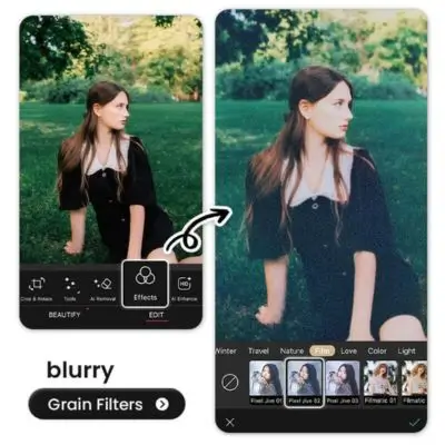 Image showing a photo with heavy filters applied
