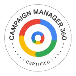 Campaign Manager 360 certified badge