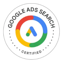 Google Ads Search certified badge