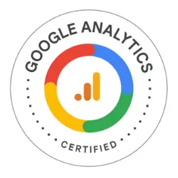 Google Analytics certified badge